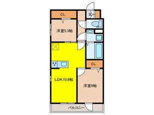 D-room国芳の物件間取画像